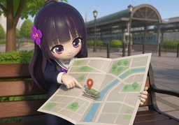 señalarのイラスト