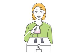 voterのイラスト