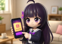 쿠폰のイラスト