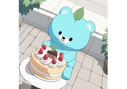 케이크のイラスト