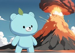 火山のイラスト