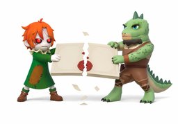 决裂のイラスト