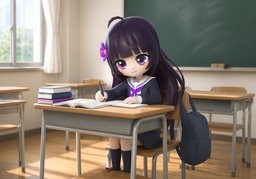 在读のイラスト