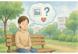 心中のイラスト