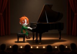 pianistaのイラスト