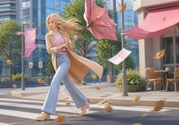 바람のイラスト