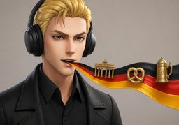 독일어のイラスト