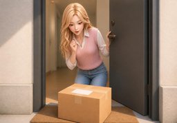 소포のイラスト