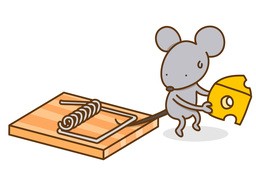 陷阱のイラスト