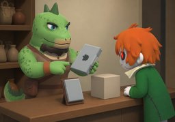 demostraciónのイラスト