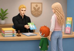 Jugendamtのイラスト