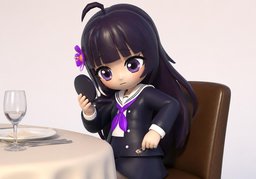 爱面子のイラスト