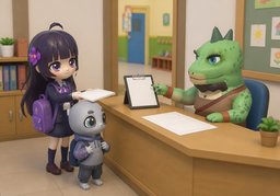 matricularのイラスト