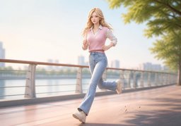 달리기のイラスト
