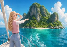 îleのイラスト
