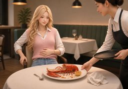 Illustration for homard (lobster)