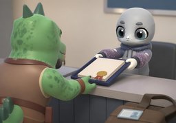 교부하다のイラスト