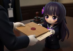 调取のイラスト