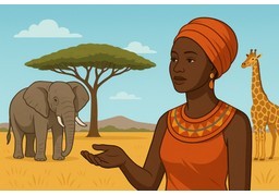 südafrikanischのイラスト