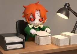 兢兢业业のイラスト