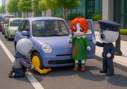 inmovilizarのイラスト