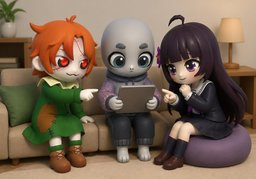 圈子のイラスト