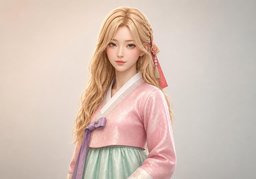 한국인のイラスト