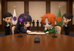 회담のイラスト