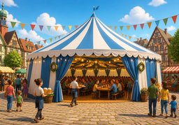 Illustration for Festzelt (festival tent)