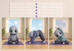 요가のイラスト