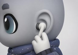 Illustration for 耳机 (earphones)