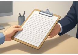 요청のイラスト