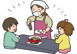 养母のイラスト