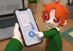 증빙のイラスト