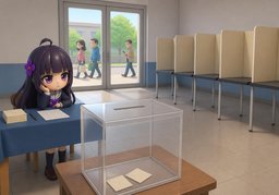 abstenciónのイラスト