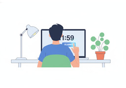 赶上のイラスト