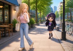 우연히のイラスト