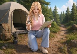나침반のイラスト