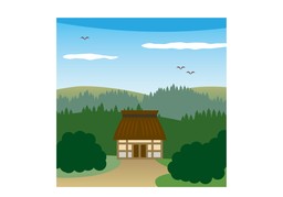 不起眼のイラスト