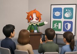 renseignerのイラスト