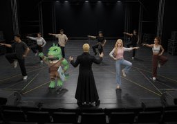 Illustration for Choreografie (choreography)