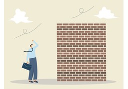 障碍のイラスト