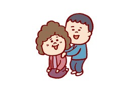 温柔のイラスト