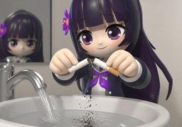 그만두다のイラスト