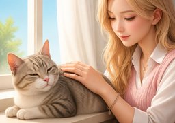acariciarのイラスト