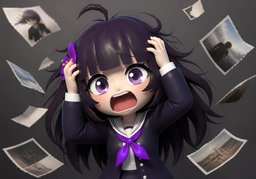 Illustration for 疯 (go crazy)