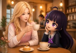 분위기のイラスト