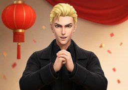 新年快乐のイラスト