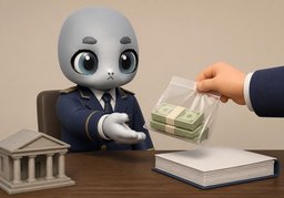 征收のイラスト