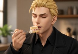 Illustration for delicioso (delicious)